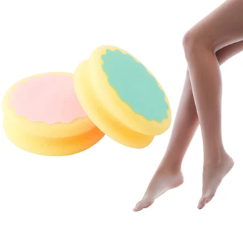 

4Pcs ic Painless Hair Removal Depilation Pad Hair Remover Sponge Effective Hair Remove Round Shape