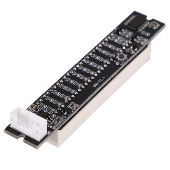 

Mini Dual 12 Level Indicator VU Meter Stereo Amplifier Board Adjustable Light Speed Board