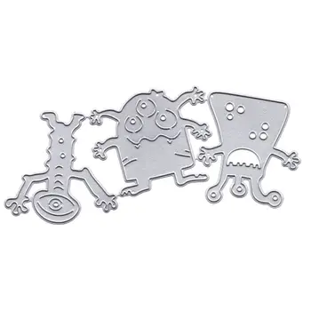 

Monster Metal Cutting Dies Stencil DIY Scrapbooking Album Stamp Paper Card Embossing Crafts Decor