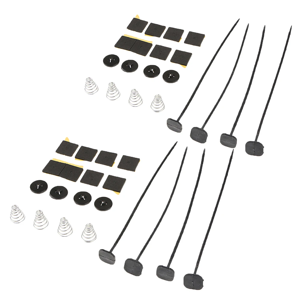 2Set Electric Radiator Fan Ties Straps Mounting Kit Universal Strap Tie Fans