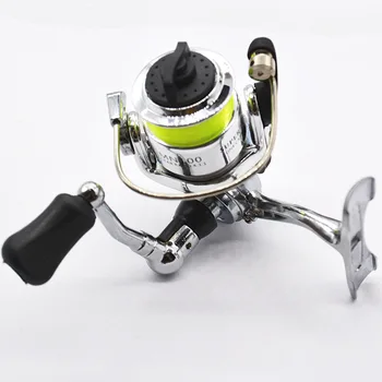 

4.3:1 Bait Casting Smooth Saltwater Outdoor Tackle Fishing Reel Metal Wheel Rod Foldable Small Spinning Tool Durable Accessory