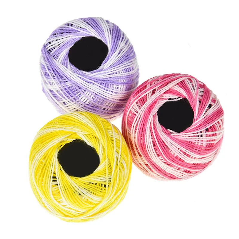 16 Colors Cross Stitch Thread Embroidery Sewing Thread Diy Hand-Knitted Patch Sewing Supplies