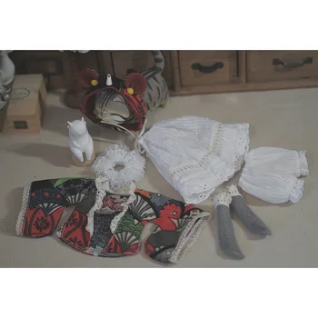 

Chinese Style Female Clothes Set Doll Accessories for 1/6 BJD Dolls