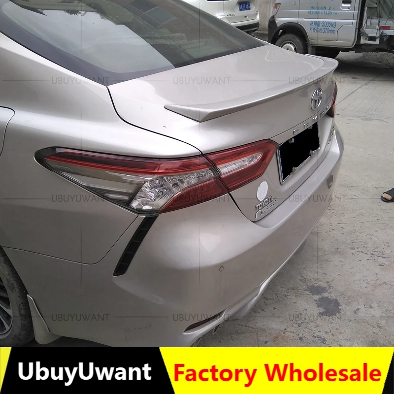 Новый дизайн для toyota Camry 2018 2019 2020 Высокое качество ABS внешний задний спойлер