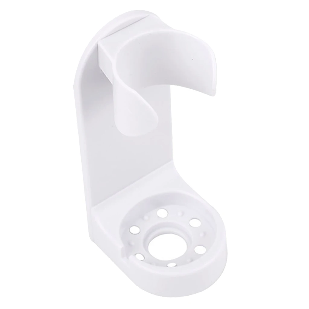 WHITE WALL HANGER MOUNT HOLDER HOOK FOR ELECTRIC TOOTHBRUSH SELF-ADHESIVE
