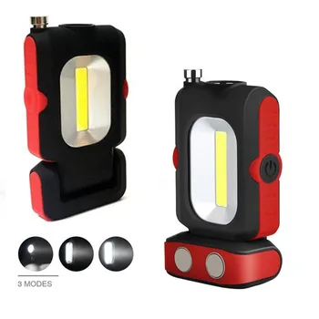 

Wasafire New Multifunction COB LED Flashlight Work Light Inspection Lamp Hand Torch With Magnet For Camping Hunting Tent Lantern