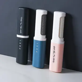 

1pcs multifunctional clothes hair removal brush creative carry sticky hair device double head portable sticky hair device