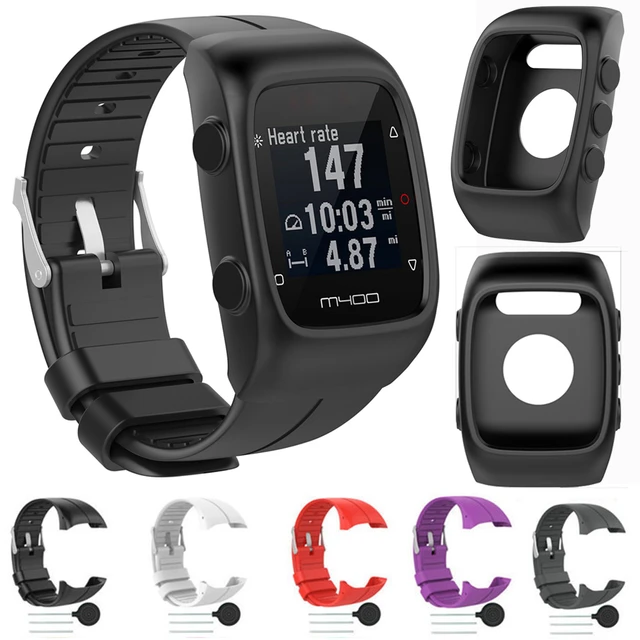 Correa de silicona para reloj Polar M430 M400, pulsera deportiva con GPS,  colorida, resistente al agua, nueva - AliExpress