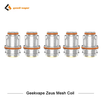 

5pcs/lot Original Geekvape Zeus Mesh Coil Head Z1 0.4ohm Mesh Z2 0.2ohm Atomizer Core for Zeus Vape Tank Aegis Legend Zeus Kit