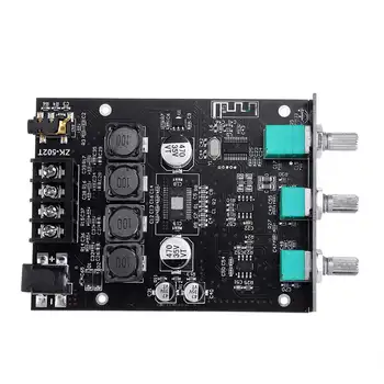 

Tone Version Dual Channel bluetooth 5.0 Audio Power Amplifier Board Bass Adjustment Subwoofer Hi-Fi Stereo Amp Module