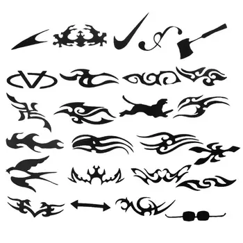 

Hair Styling Tattoo Template Stencil Trimmer Salon Barber DIY Hairdressing Model
