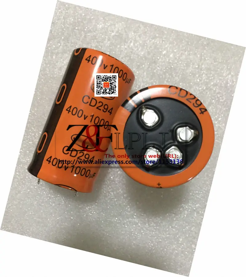 Электролитический конденсатор CD294 400V1000UF 1000 мкФ 400V 4PIN 35*65 мм новый оригинальный 2