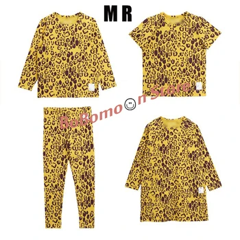 

BoBomoon-MR 2020 Girls Outfits Thanksgiving Toddler Girl Clothes My First Christmas Leopard Boy Clothes Girls top Winter Outfits