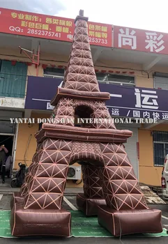 

Inflatable tower architecture for event decoration