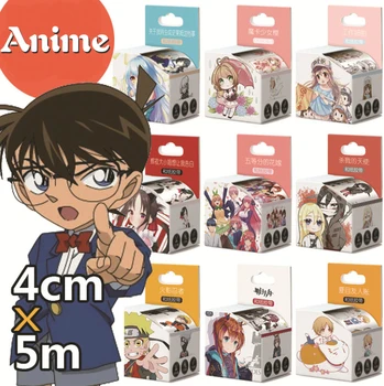 

1PC 4cm*5m Japanese Animation Masking Washi Tape Stickers Scrapbooking Anime Lovers Otaku Culture Cute Stationery