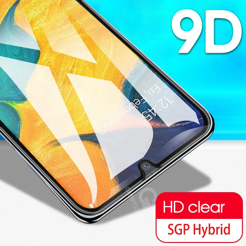 Защитная стеклянная пленка 9D для Samsung A20 A30 A50 A9 2018 защитная M30 A8 A7 A5 2017|Защитные