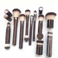 1pc HG Pro Foundation retra Makeup brushes Powder contour Blusher Make up brush metal handle Highlight Bronzer high end No box 2