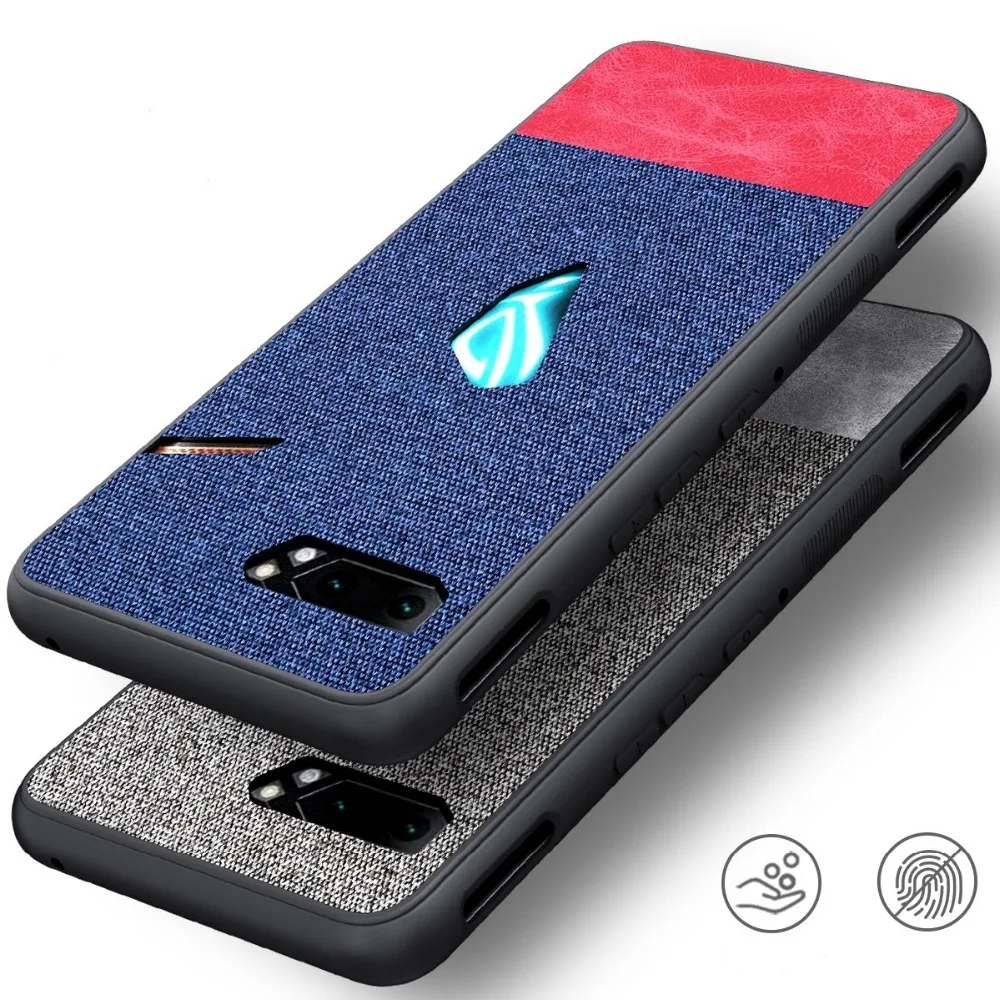 Чехол для телефона Asus ROG Phone2 zs660KL, тонкий мягкий ТПУ чехол для задней панели, Прошитый краями, чехол для Asus ROG Phone II zs660kl Coque