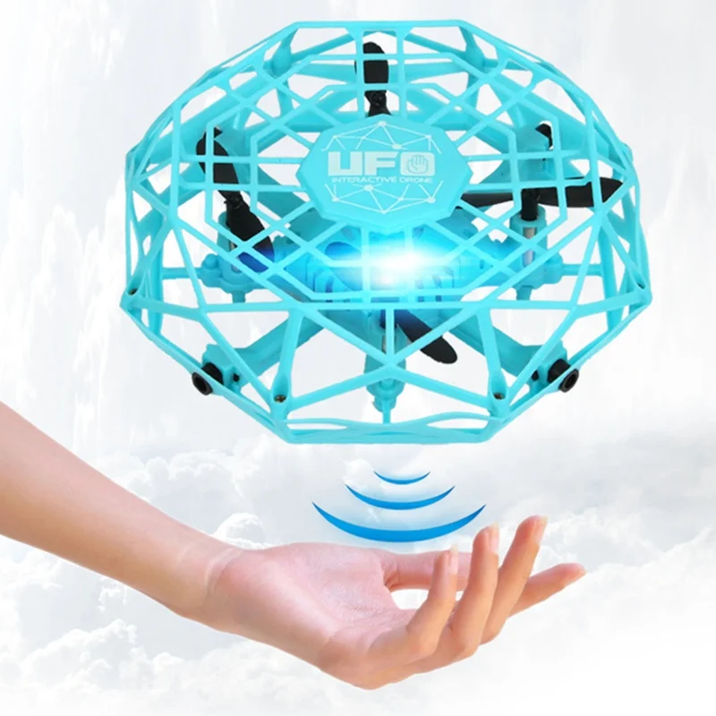 Mini Drone UFO Hand Operated RC Helicopter Dron Infrared Induction Aircraft Flying Ball Toys For Kids Mini Drone UFO Hand Operated RC Helicopter Dron Infrared Induction Aircraft Flying Ball Toys For Kids