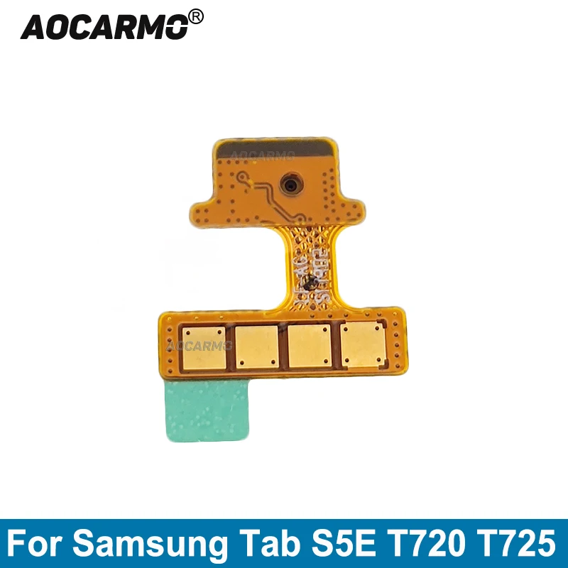 

Aocarmo For Samsung Galaxy Tab S5E T720 T725 Microphone Mic Module Flex Cable Repair Part