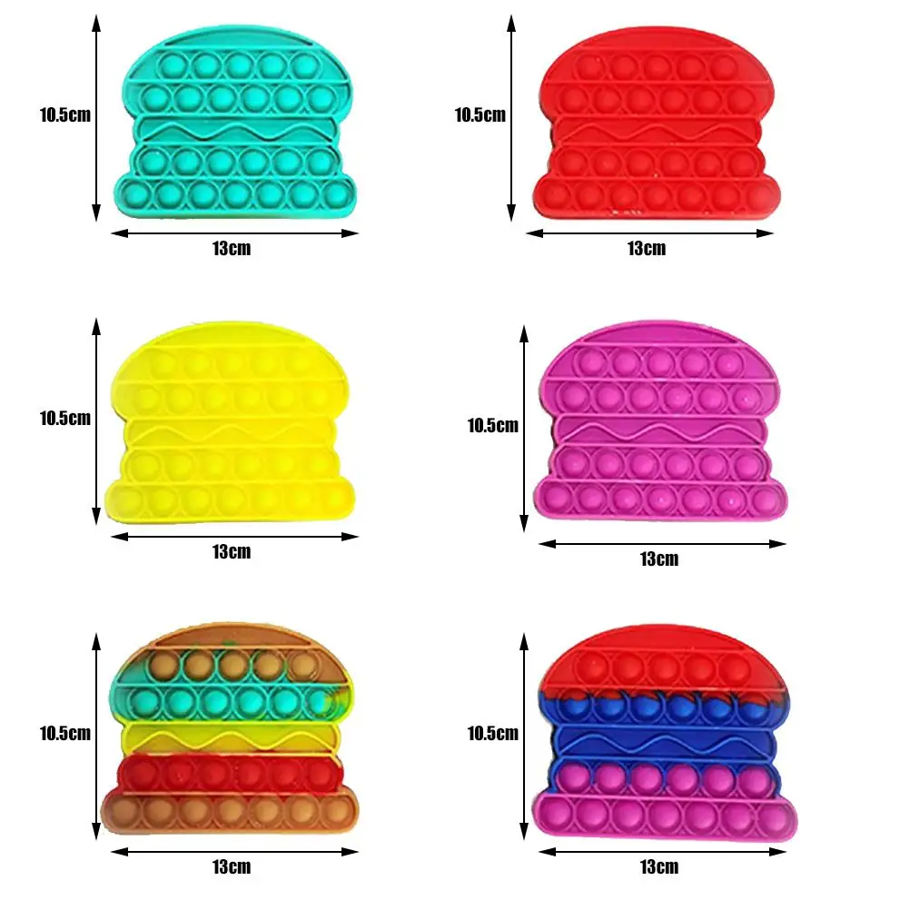 Push Bubble Sensory Toy Autism Needs Stress Reliever Toys Adult Kid Funny Anti-stress Fidget Reliver Stress