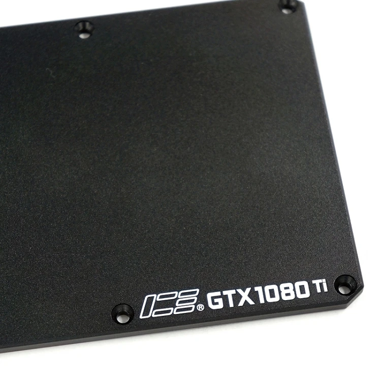 IceMan Cooler Backplate для основателей GTX 1080TI GTX 1080 Ice dragon алюминиевый сплав