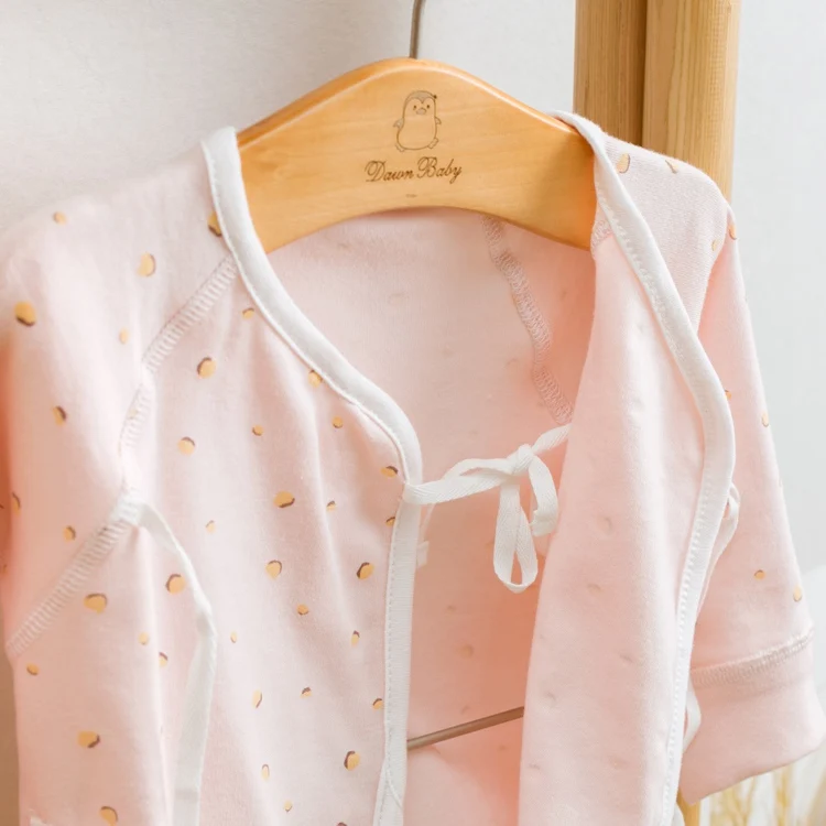 Newborn Baby Autumn New Baby Clothing Set Cotton Boys Girls Clothing Lacing Girls Suit Set 0-3 Year Clothes