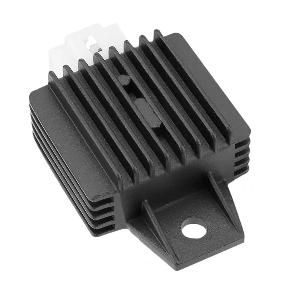 Motorcycle Atv Voltage Regulator, Metal Material Voltage Regulator Rectifier For 90Cc 110Cc 125Cc 140Cc 200Cc