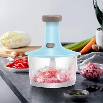 

MultiFunction Manual Meat Grinder High Capacity Vegetable Garlic Cutter Kitchen Items Procesador De Alimentos Home Garden BE50MN
