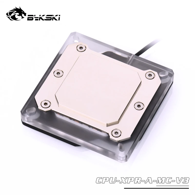 Блок водяного охлаждения для процессора Bykski Intel 1151 115x2011 2066 I7 блок A RGB аура