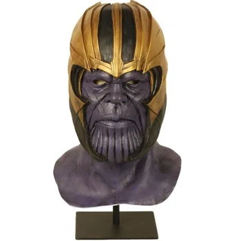 

Avengers 4 Endgame Thanos Cosplay Costumes Masks Latex Full Head Mask Helmet
