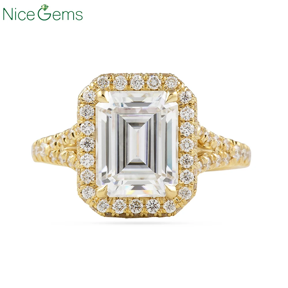 

Кольцо NiceGems из желтого золота с изумрудом, карат, 3,2 карата