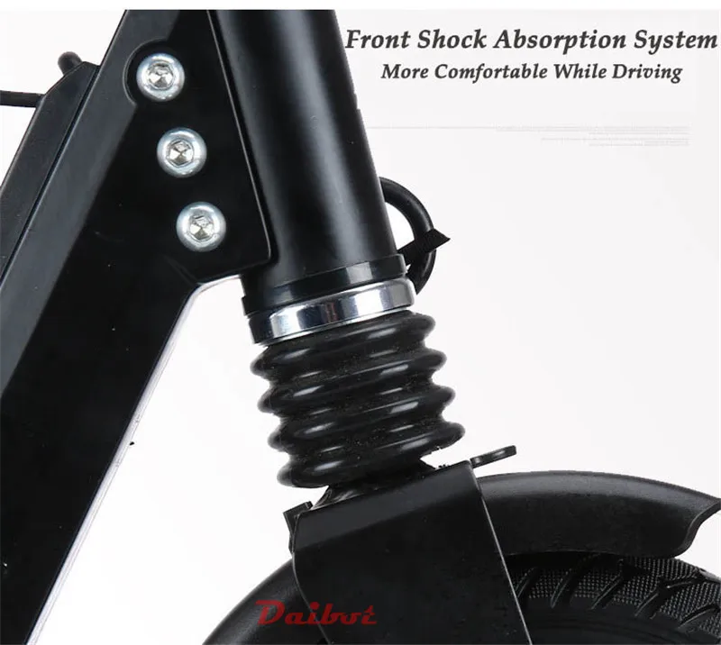 Daibot Electric Scooter For Adults Two Wheel Electric Scooters 8 Inch 36V Double Suspension Folding Electric Skateboard Scooter  (5)