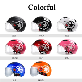 

Electric Bicycle Helmet for Both Men and Women Summer Helmet Motorcycle Helmet Sun-resistant Helmet Safety Helmet Protective