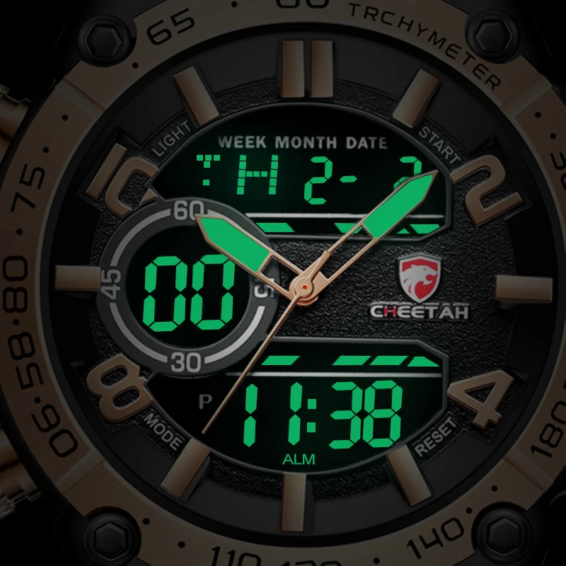 Men Watch Cheetah Top Brand Luxury Quartz Watches Mens Casual Military Analog Watch Men Wrist Sport-5