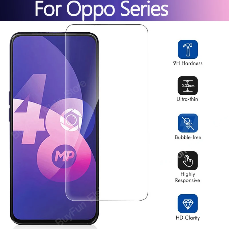 Защитное стекло для экрана закаленное Oppo F11 F11Pro F9 Pro F5 F1s f9pro f 9 11 7 5 | Мобильные