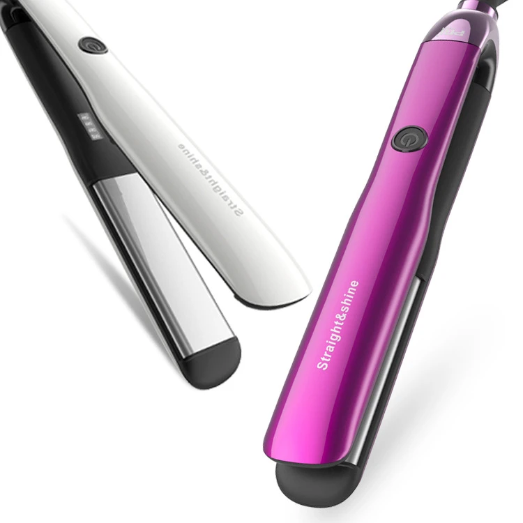 Plancha de pelo de aleación ecológica, termostato de 4 velocidades, tabla  de planchar para cabello liso y rizado, férula recta|Planchas de pelo| -  AliExpress
