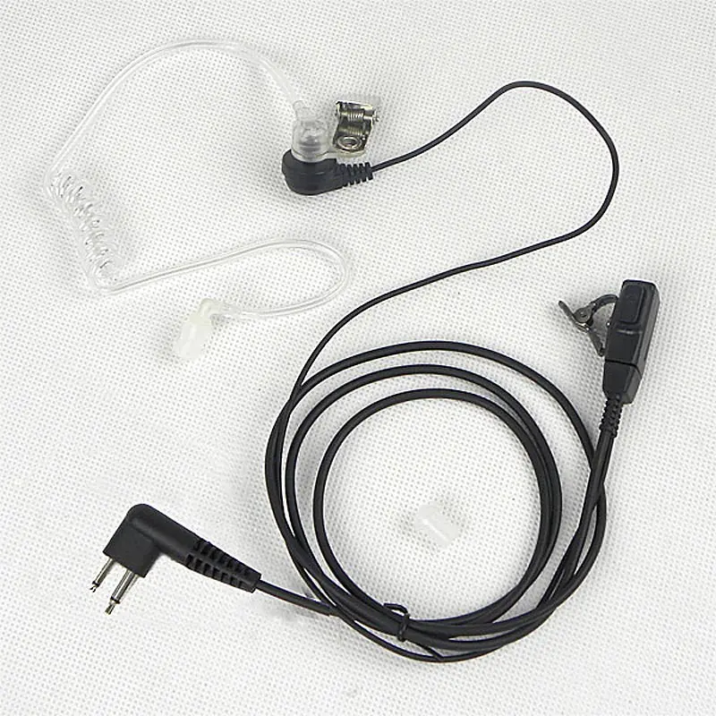 10 шт. наушники XQF Air Tube с микрофоном PTT для Motorola двухсторонняя рация CP040 CP125 CP140 CP180
