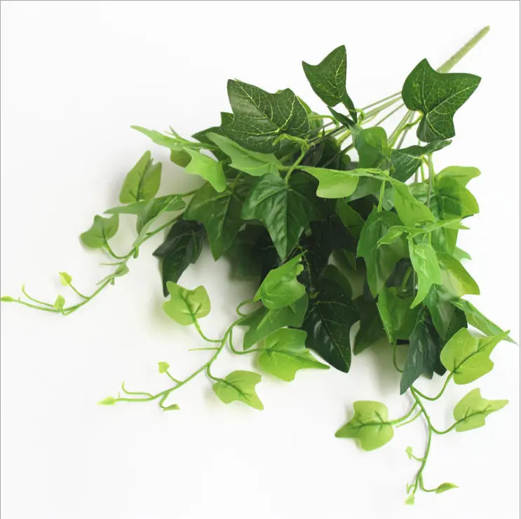 see chart 1 шт. искусственная Цветочная подделка лист листва куст Крытый открытый искусственный шелк Зеленый завод офис сад Декор - Цвет: see chart