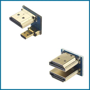 

MICROBOT 1080P HDMI to Micro HDMI Converter Male to Male Adapter for Raspberry Pi 3/4 HDMI LCD Touchscreen Display RPI131