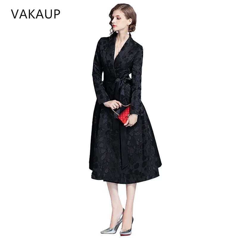 

2020 Elegant Clothes For In Long Sleeves Collars Are Back Women In Tall Winter Maxi Party Dress Dresses Vintage