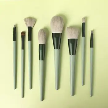 

8 pcs/Set Make Up Brushes Makeup Animal hair Brush Concealer Eye Shadow Brush Foundation Brush Power Brush Contouring Brush 2020