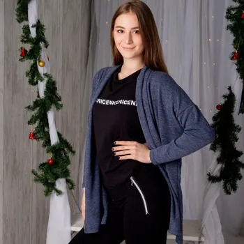 

Atoff home cardigan m 82 (melange blue/terracotta)