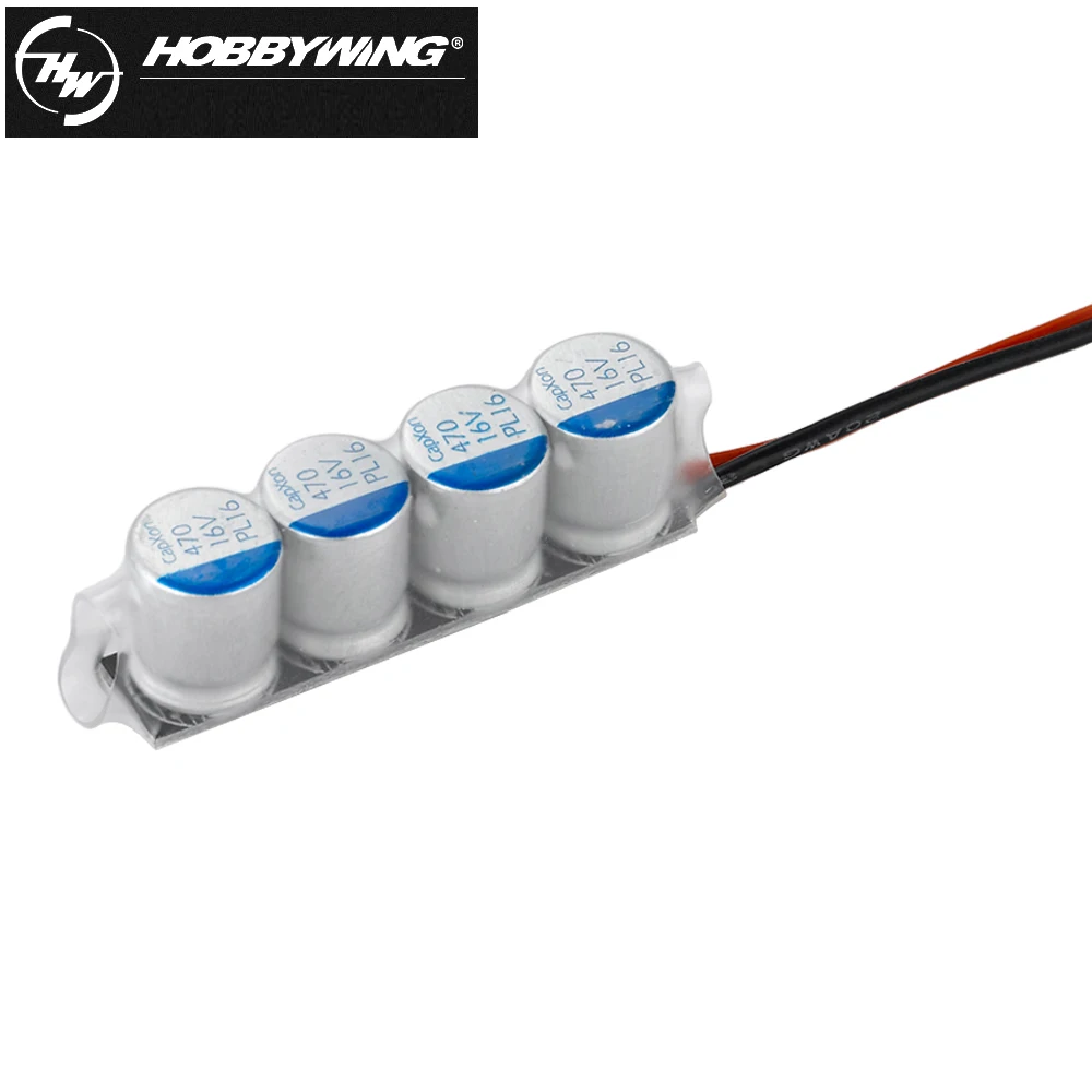 Capacitor Module,Hobbywing Low-impedance Capacitor Module 2/4 For Ezrun Xerun Car ESC Super Capacitor Module #4 #2 Module 3