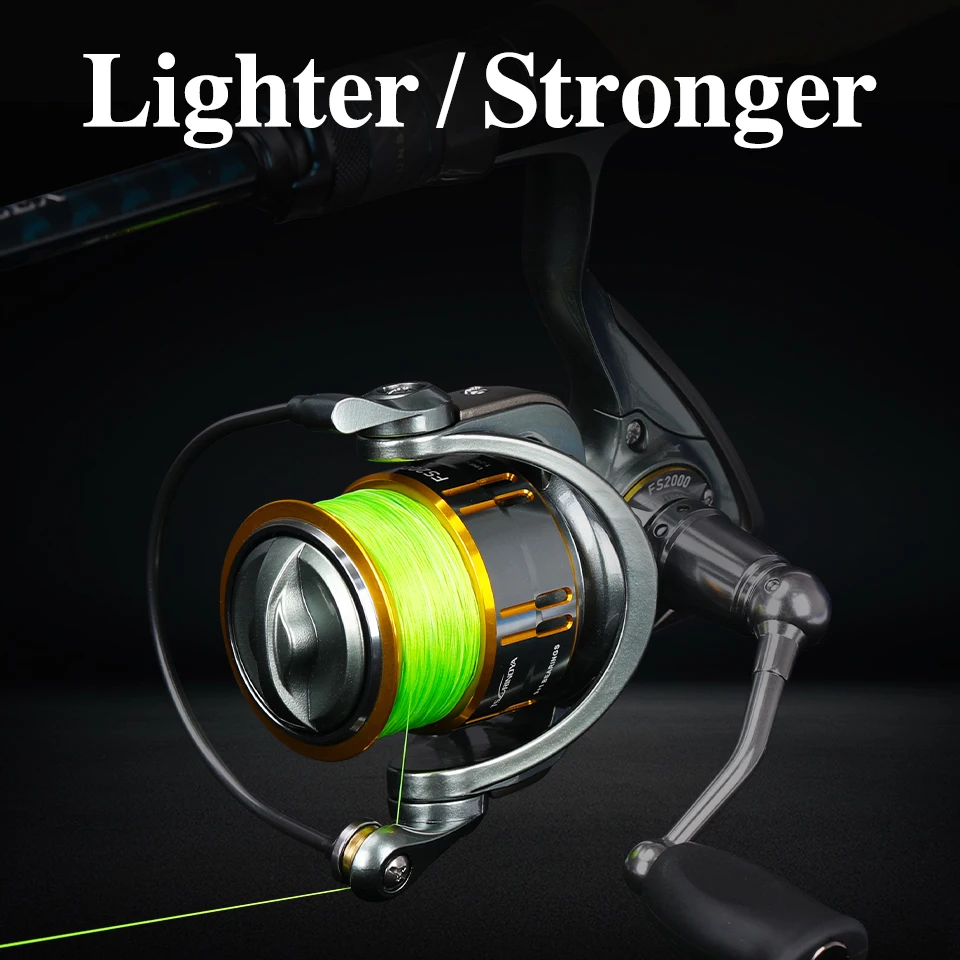 TSURINOYA Long Casting Spinning Fishing Reel FS 2000 3000 5.2:1 7kg  Ultralight Reel Frashwater Pike Bass Fishing Wheel