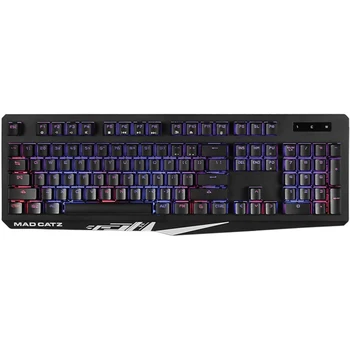 

Mad Catz S. T. R. I. K. E. 2 gaming keyboard black (membrane, RGB backlight, aluminum frame, USB)