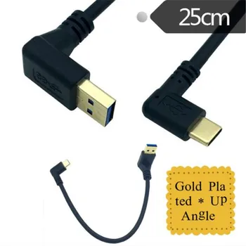 

Gold-plated USB3.0 AM Bend/Type-C Side Bend Computer Notebook Android Phone Data Charging Data Cable Tablet