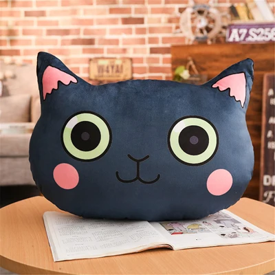 Style G Милые Мультяшные коты Подушка плюшевая игрушка набивная животный принт игрушечная кошка плюшевая подушка детская игрушка домашняя Подушка подарок для девочек - Цвет: Style G