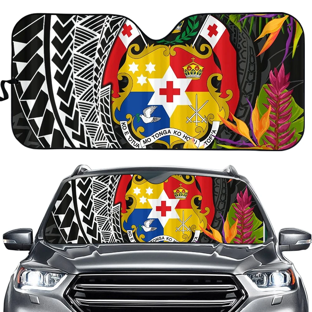 Солнцезащитный козырек Fornt для лобового стекла Tonga полинезийский солнцезащитный