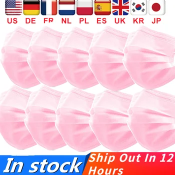 

Surgical Mask Disposable Masks 3 Layers Non Woven Earloop Medical Face Mouth Masks for Adult Breathable Dustproof Filter